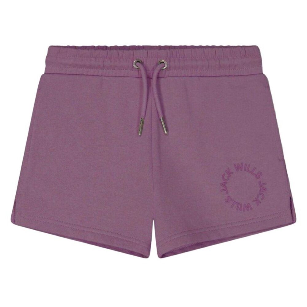 Jack Wills Childrens/Kids Fleece Relaxed Fit Shorts / Mulberry